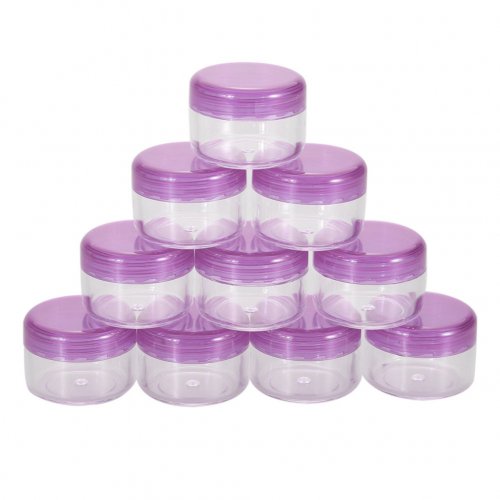 Кутиики за съхранение с лилав капак